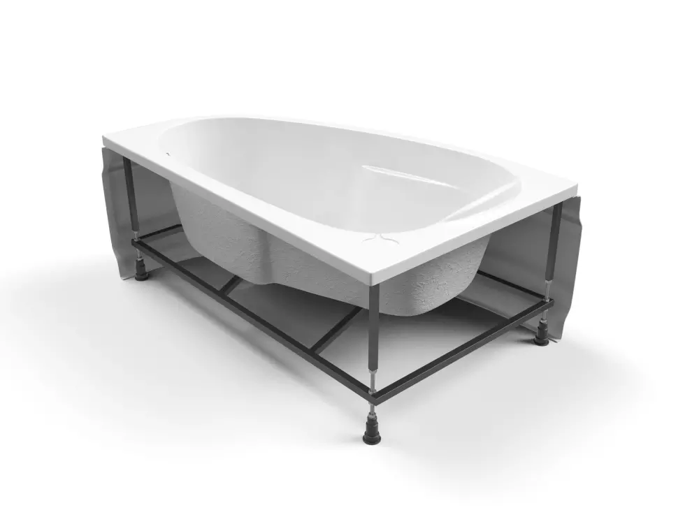 Акриловая ванна Cersanit JOANNA 150x95 асимметр. левая WA-JOANNA*150-L