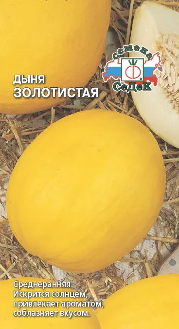 Семена дыня Золотистая, Евро, 0,5г Ц/П СеДеК