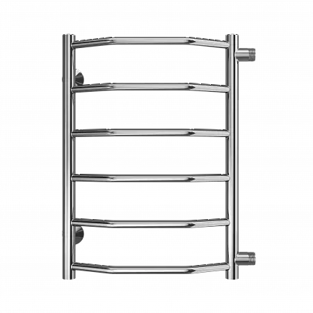 Полотенцесушитель Лесенка 1&quot; НР 400х600 мм 6П TERMINUS Виктория нерж сталь бок подкл 500, 4670078530