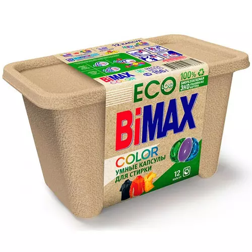 Капсулы для стирки BiMax Color 12 шт