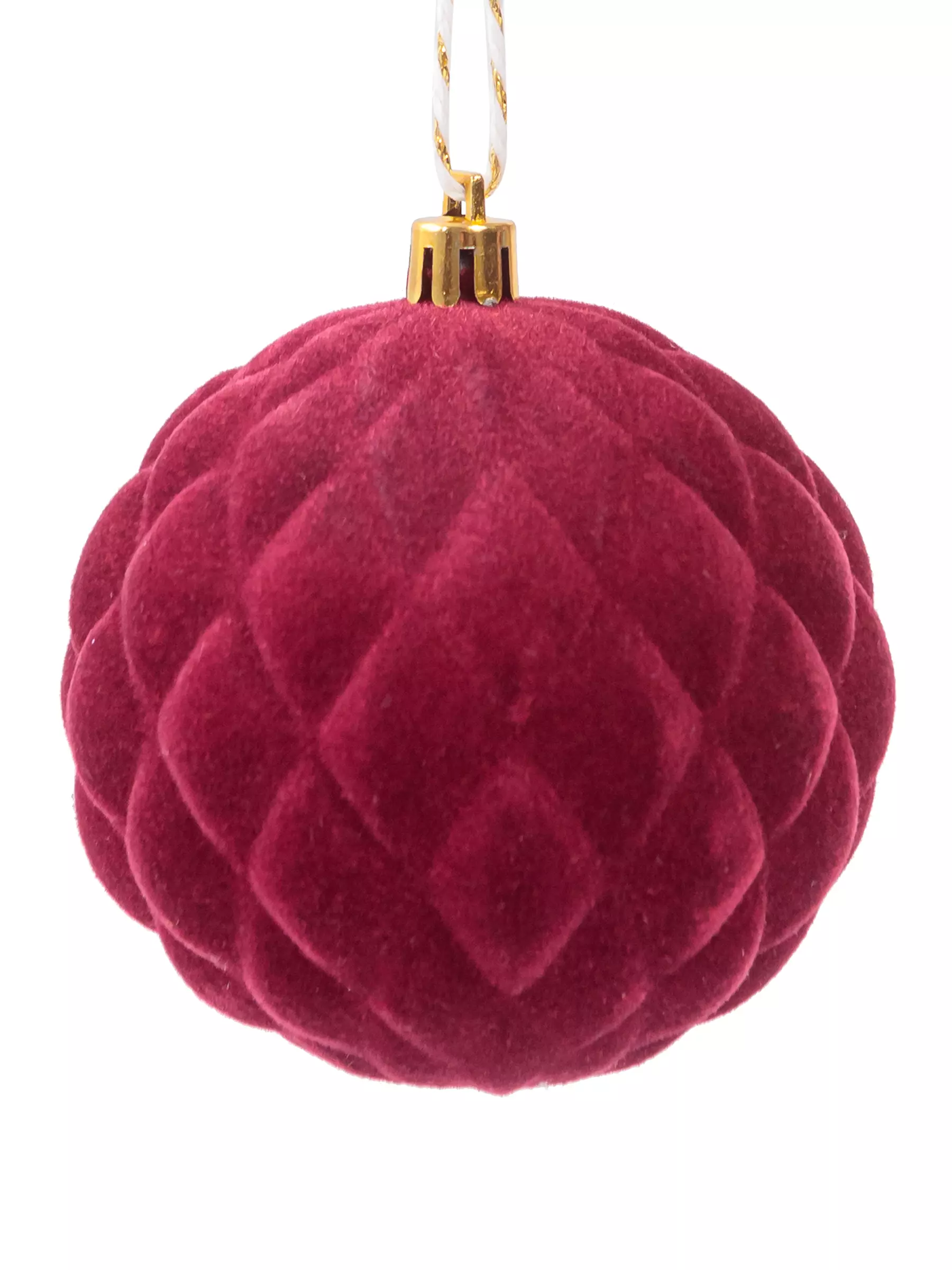 Новогоднее подвесное украшение из полистирола / 8x8x8см 94391