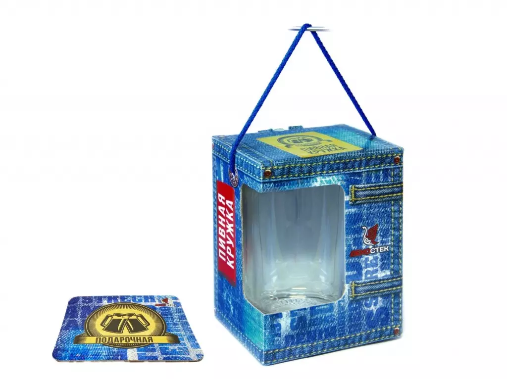 Пивная кружка 500 мл "Я тут главный" Декостек, 1008/1-Г