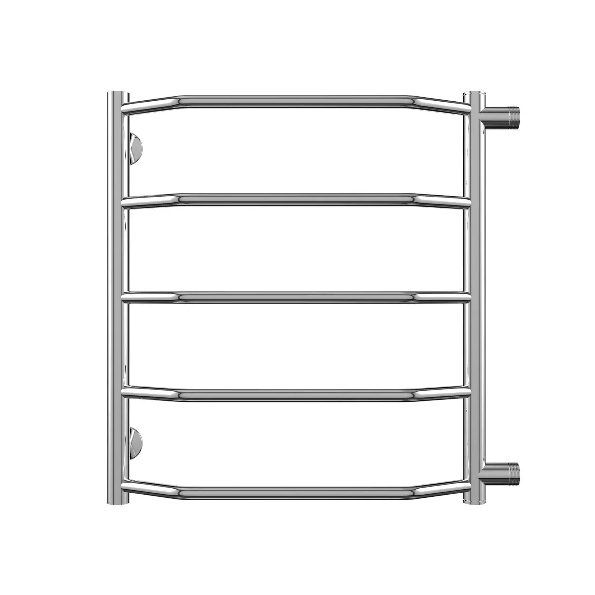 Полотенцесушитель Лесенка 1" 500х596 мм TERMINUS Виктория П5, нержавеющая сталь, боковое подключение