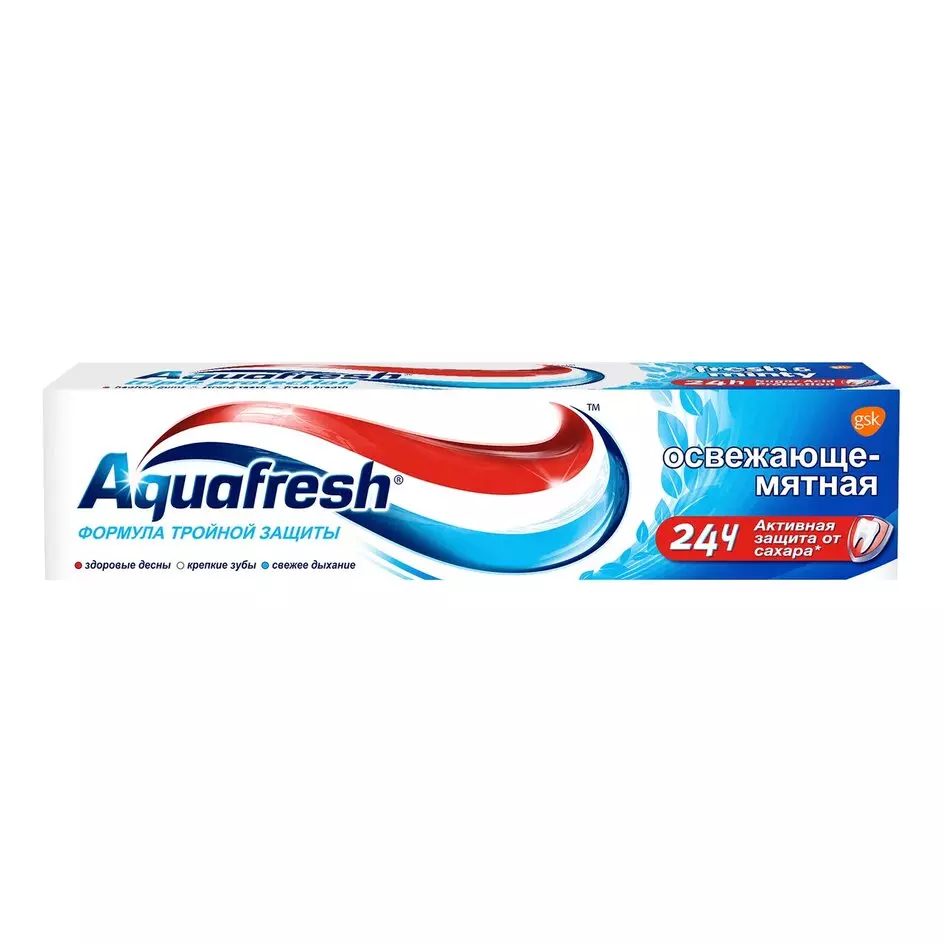 Зубная паста Aquafresh Fresh Minty Сильная мята синяя 100 мл