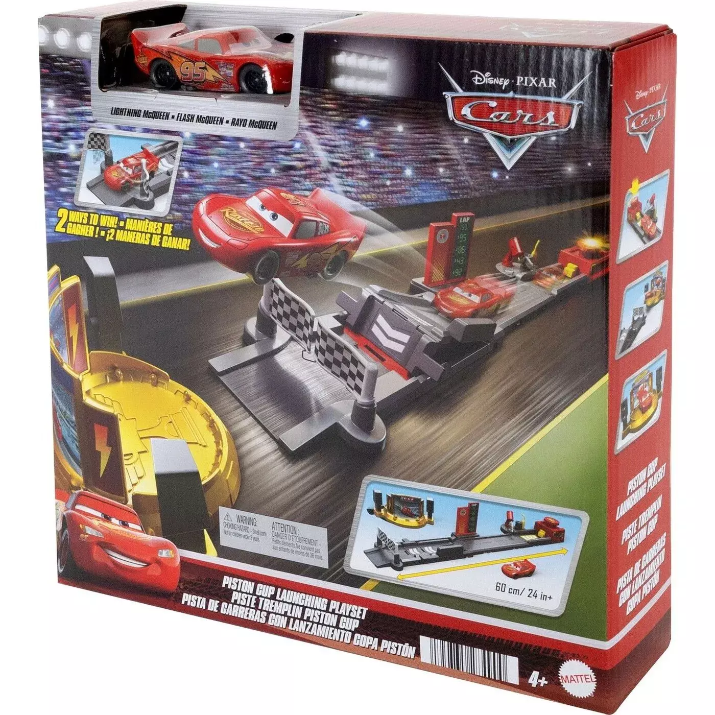 Игровой набор Тачки Кубок Поршня MATTEL JDJ02