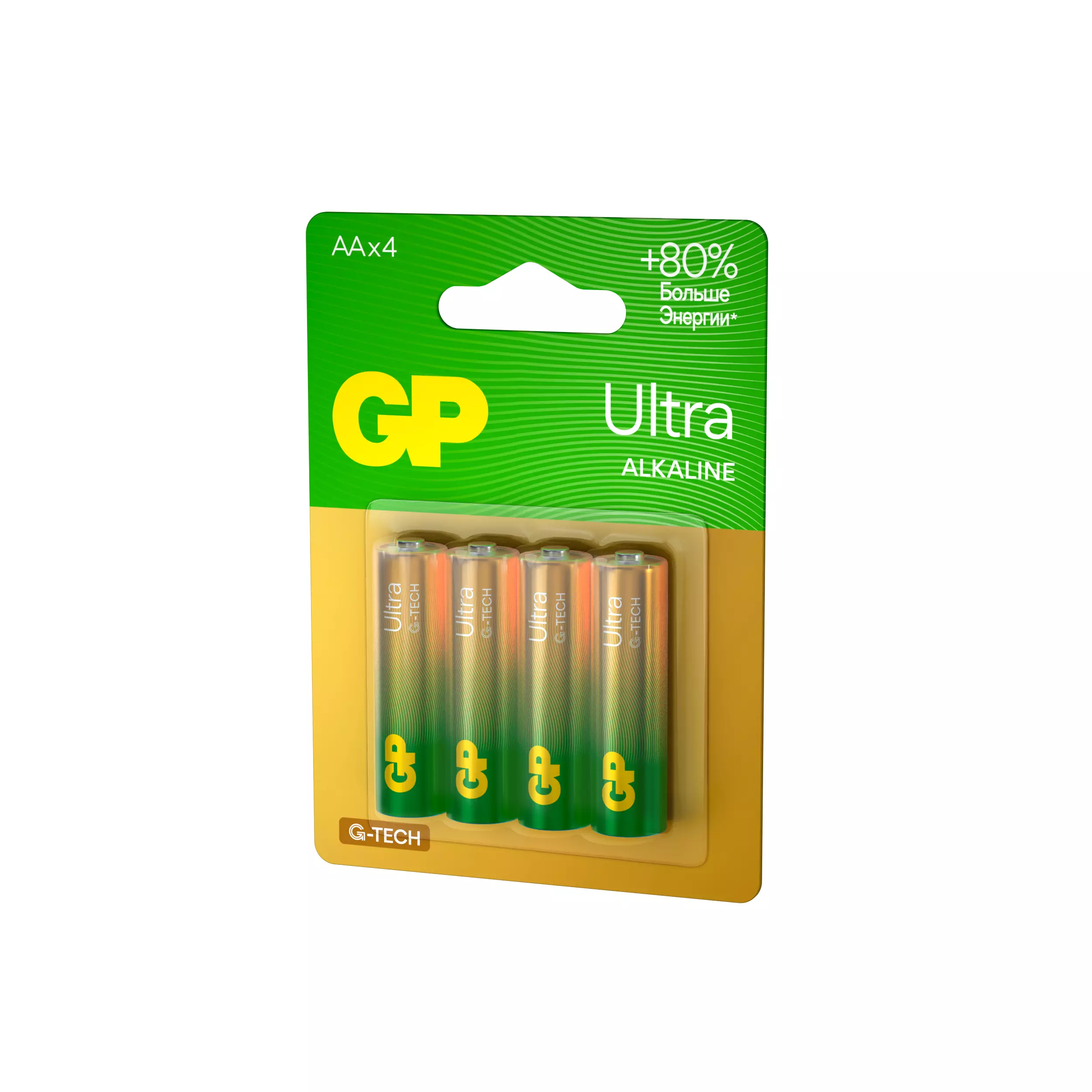 Батарейка АА 4шт GP Ultra
