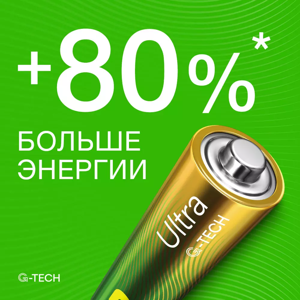 Батарейка АА 4шт GP Ultra