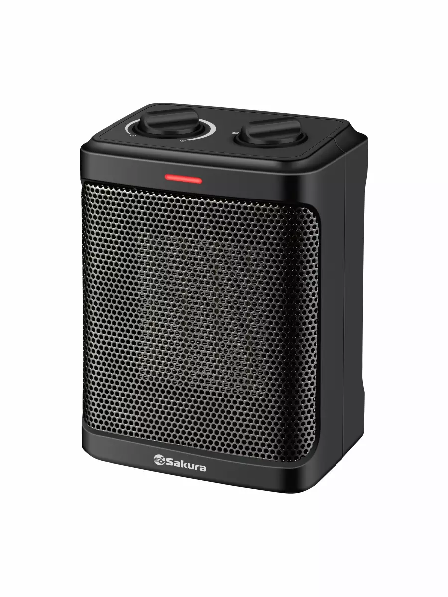 Тепловентилятор Sakura SA-0558, 1500 Вт, керамический, черный
