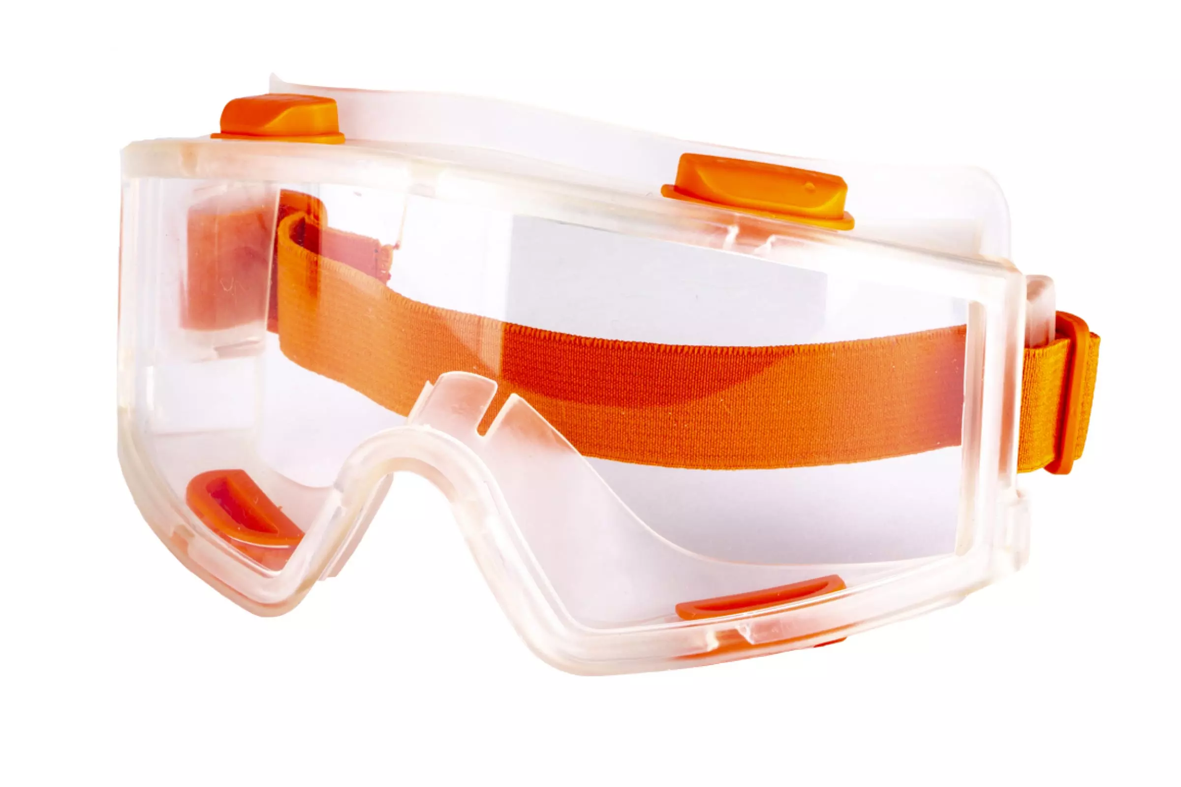 Защитные очки AMIGO Панорама, с оранжевой резинкой, 74252