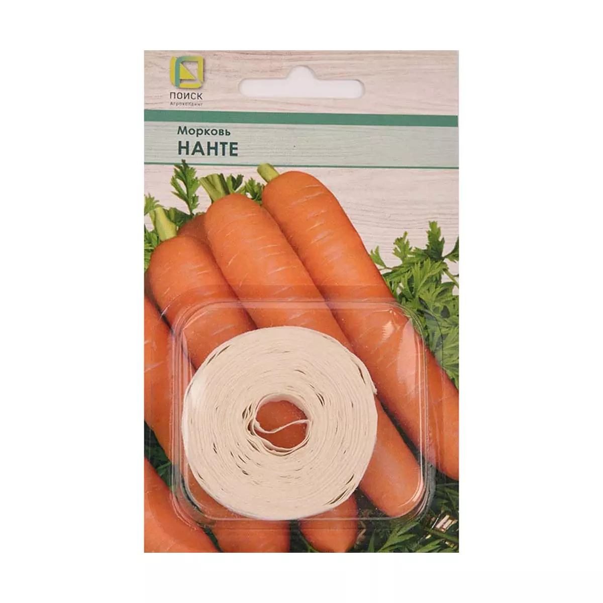 Семена Морковь Нанте (на ленте 8 м). ПОИСК Ц/П