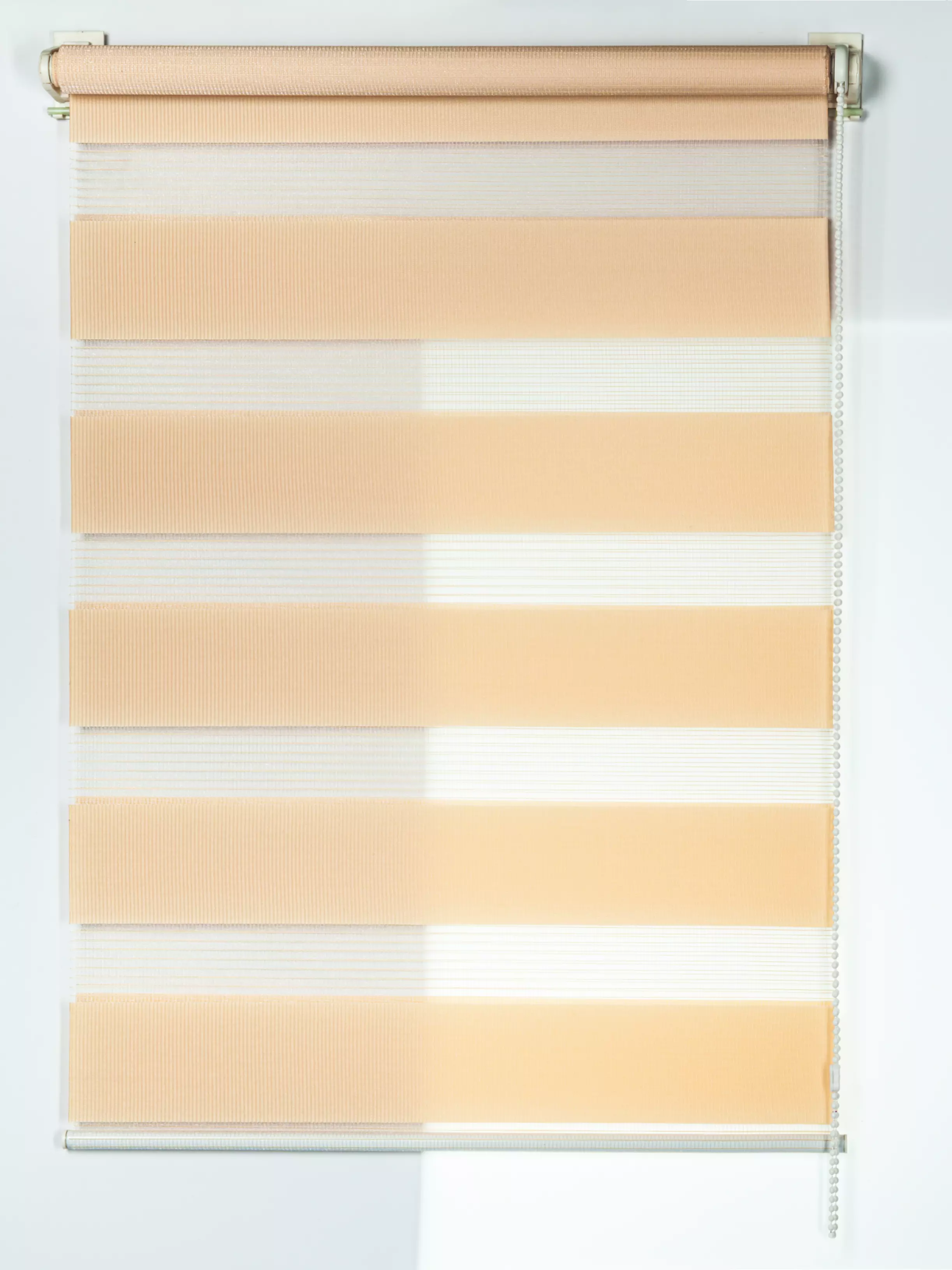 Рулонная штора день-ночь 160 (156)*160 см персик Магеллан