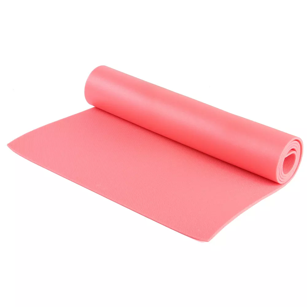 Коврик для спорта Fitness 140х50х0.5 см цвет красный
