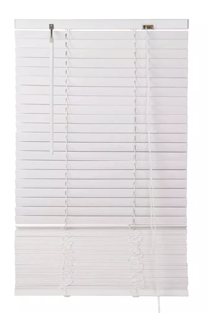 Жалюзи горизонтальные 100х160 см белые деревянные Магеллан