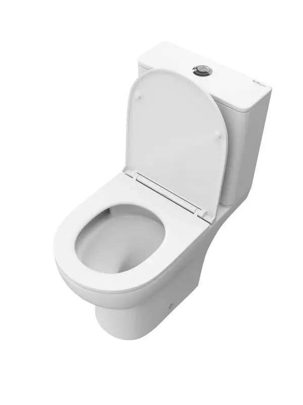 Унитаз BelBagno LOUNGE-TOR-2 BB2802CP/T-TOR/SC безободковый, смыв Торнадо, микролифт, быстросъем