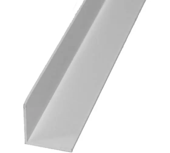 Алюминиевый уголок 20х20х1 (2,0м) Белый Муар QuickStick