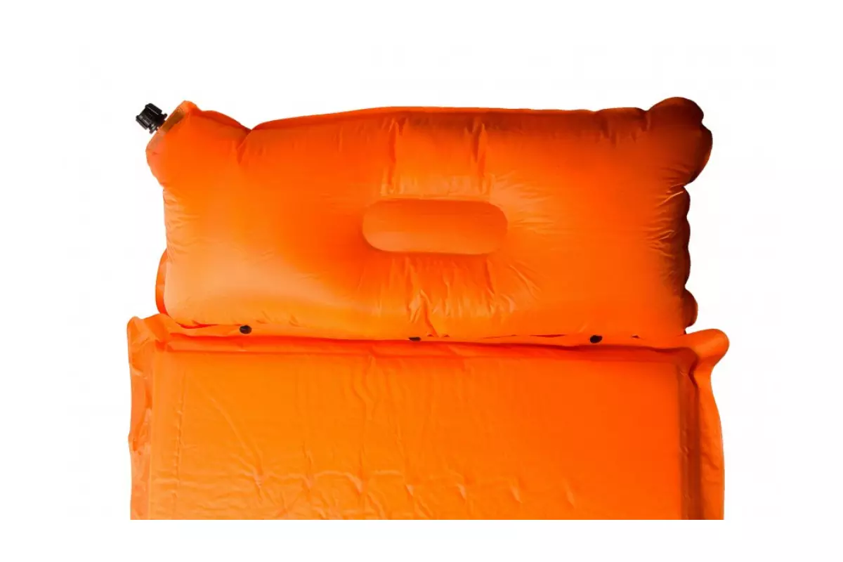 Коврик самонадувающийся Tramp с подушкой 5 см, оранжевый TRI-017