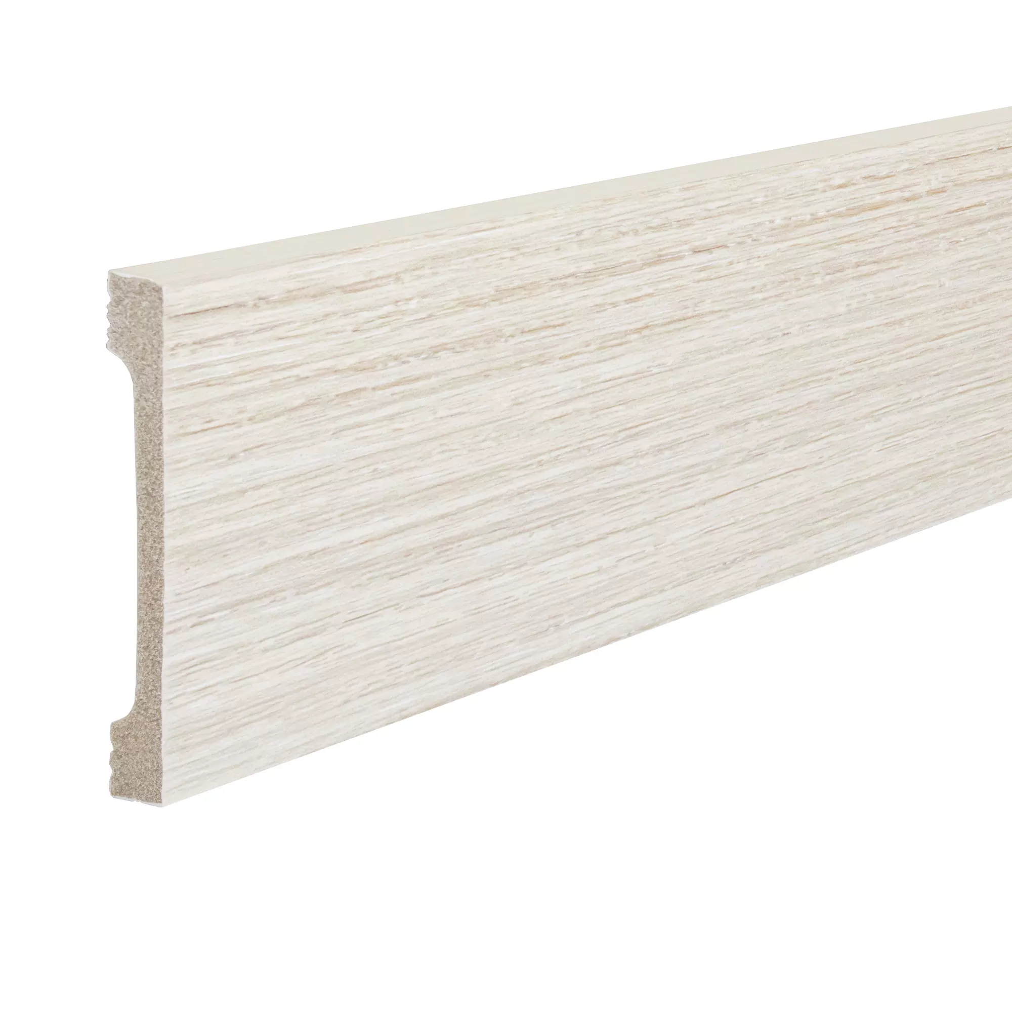 Плинтус напольный Grace PS WOOD MK 80L.09 2000х80х11 мм Дуб Грейдж