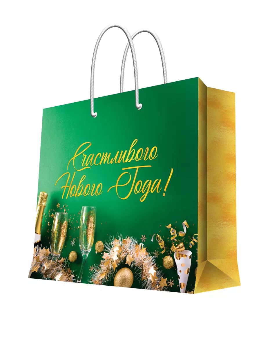 Подарочный пакет 40,6x33x16см 90190