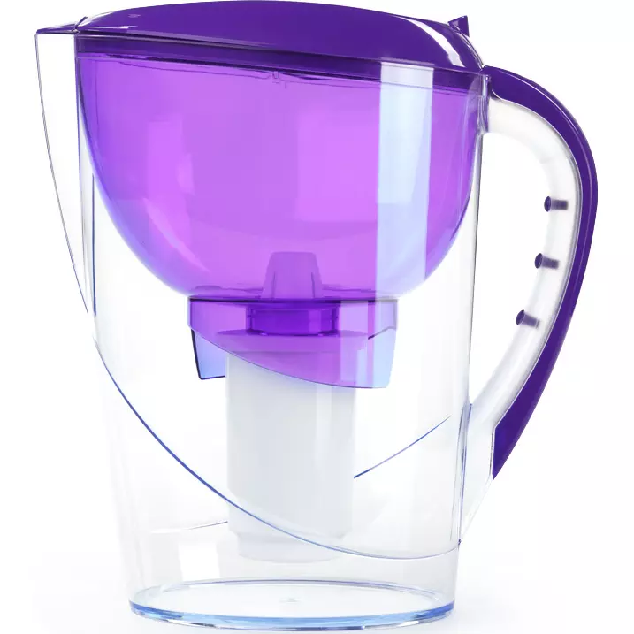 Фильтр кувшин для воды ГЕЙЗЕР Аквариус (сиреневый) 62025 (501)