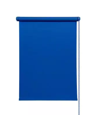 Рулонная штора mj 160 (156)*160 см синий Магеллан