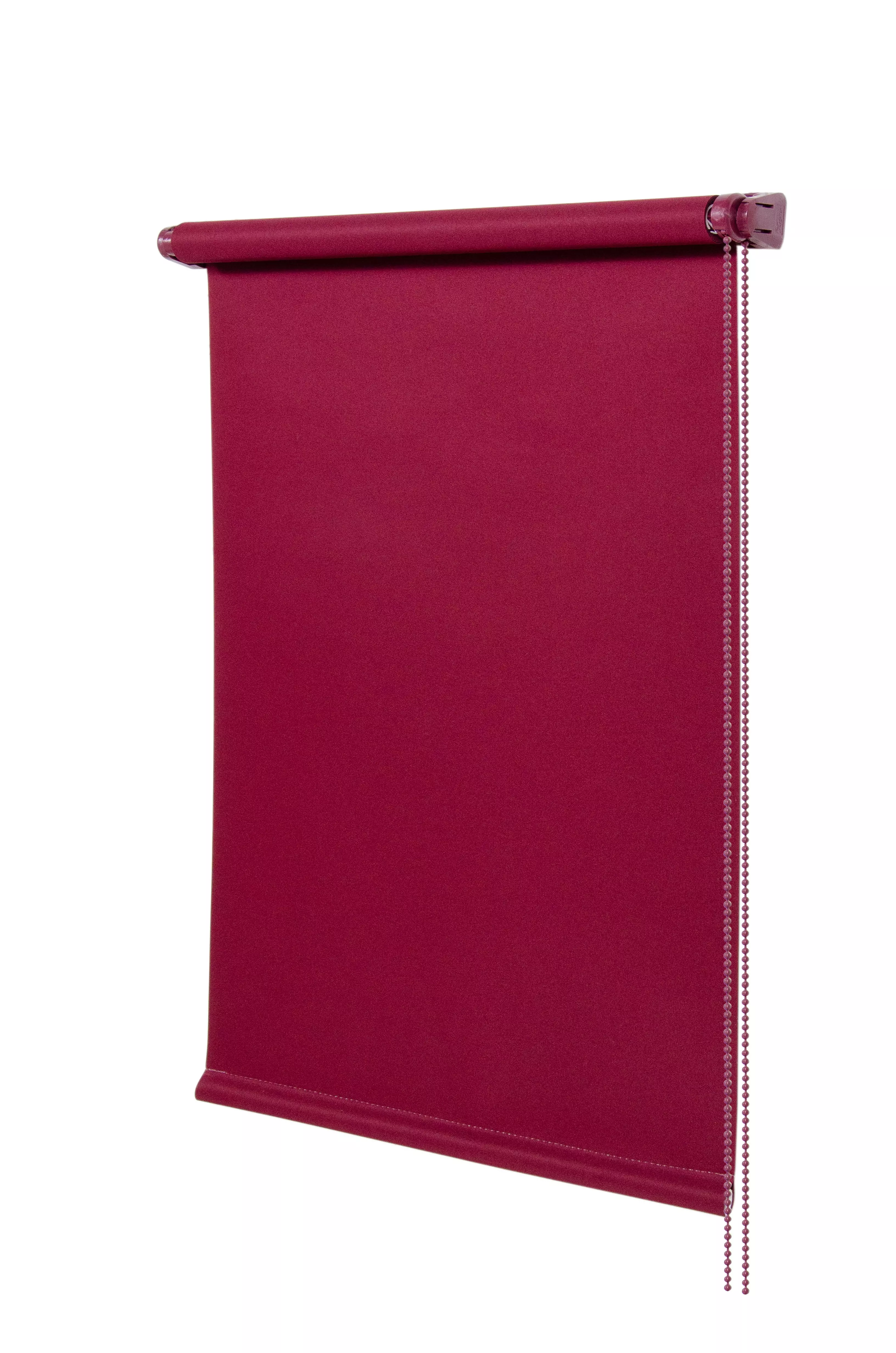 Рулонная штора mj 170 (166)*160 см бордовый Магеллан