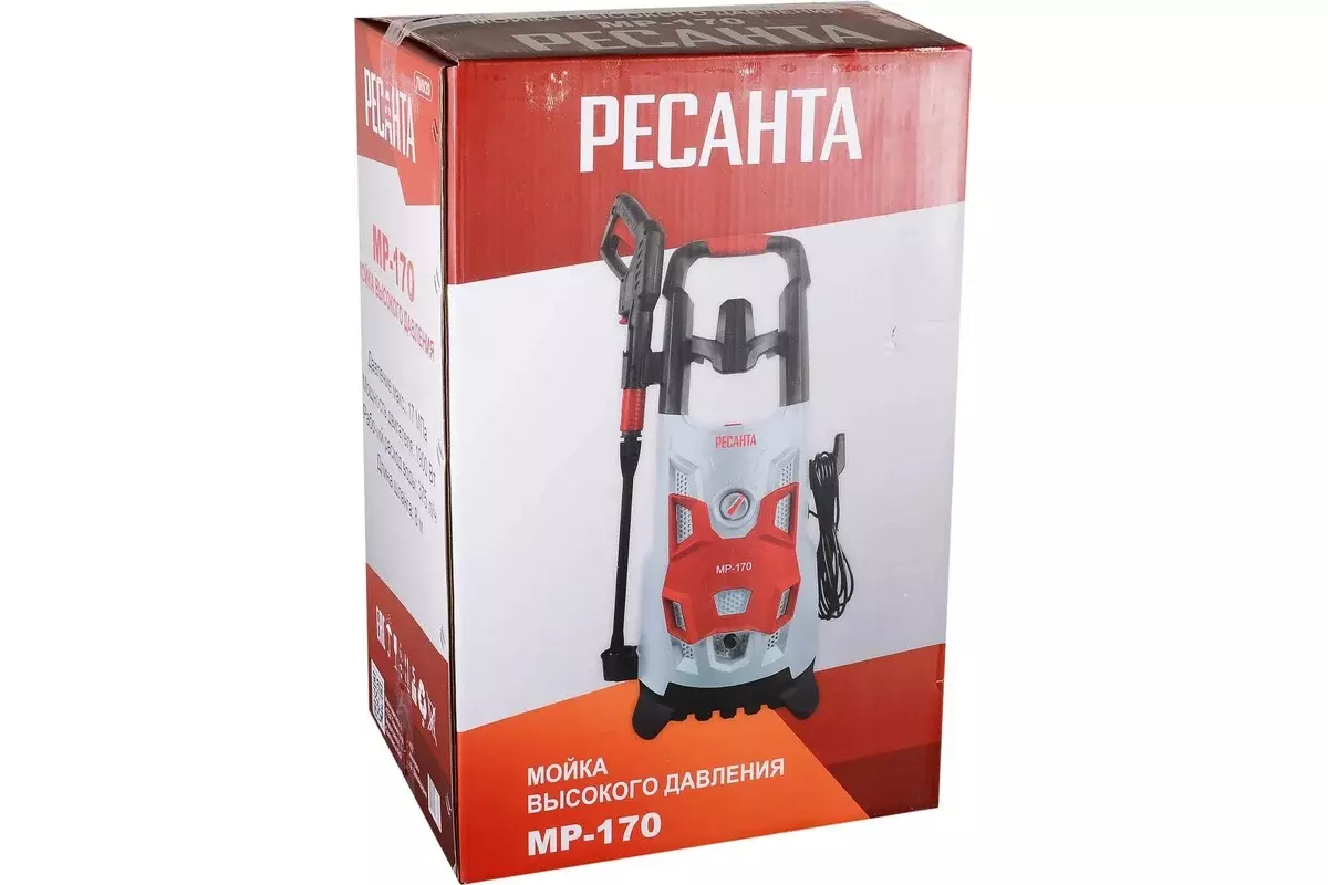 Мойка высокого давления РЕСАНТА МР-170 110бар 375л\ч