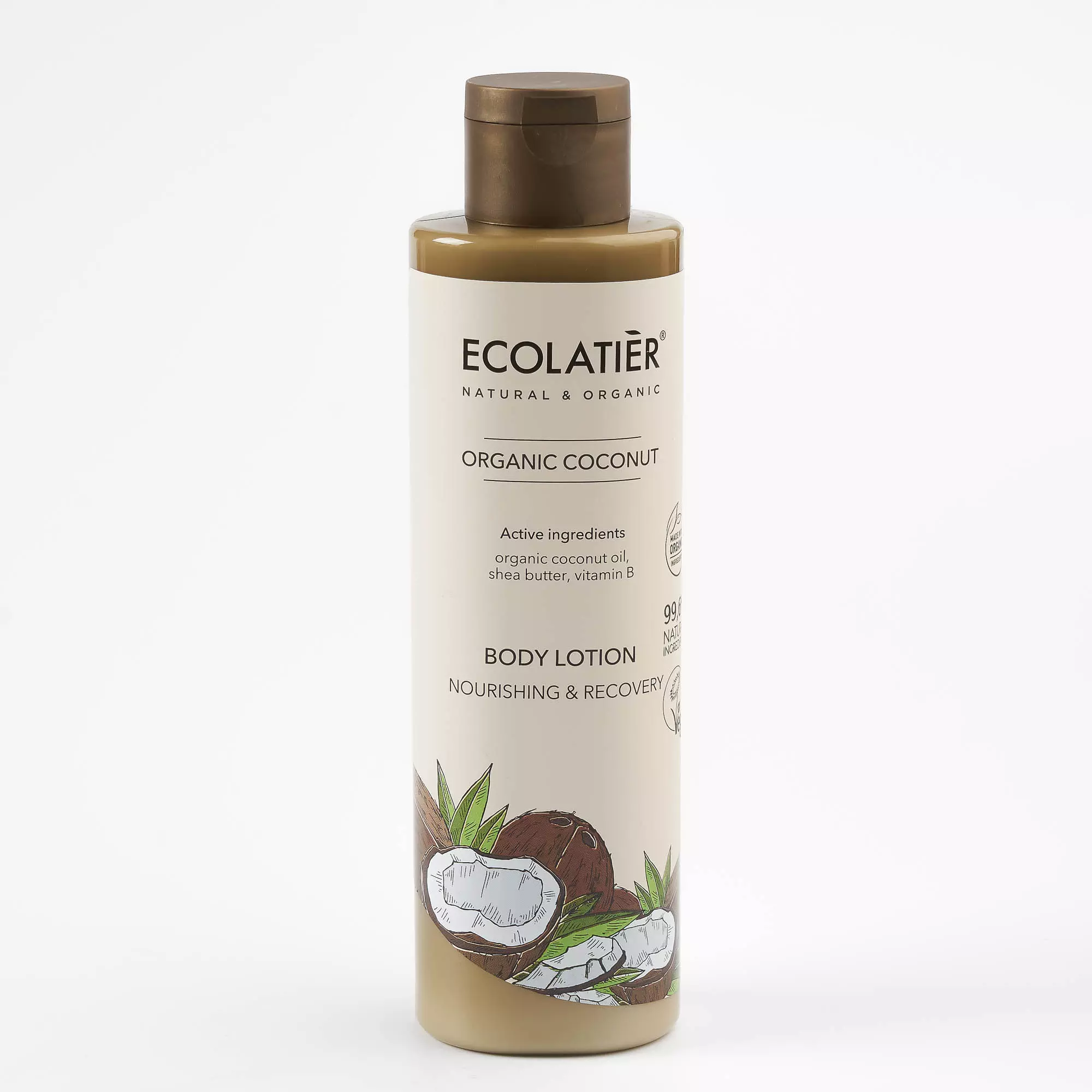 Молочко для тела Ecolatier Питание и Восстановление ORGANIC COCONUT 250 мл