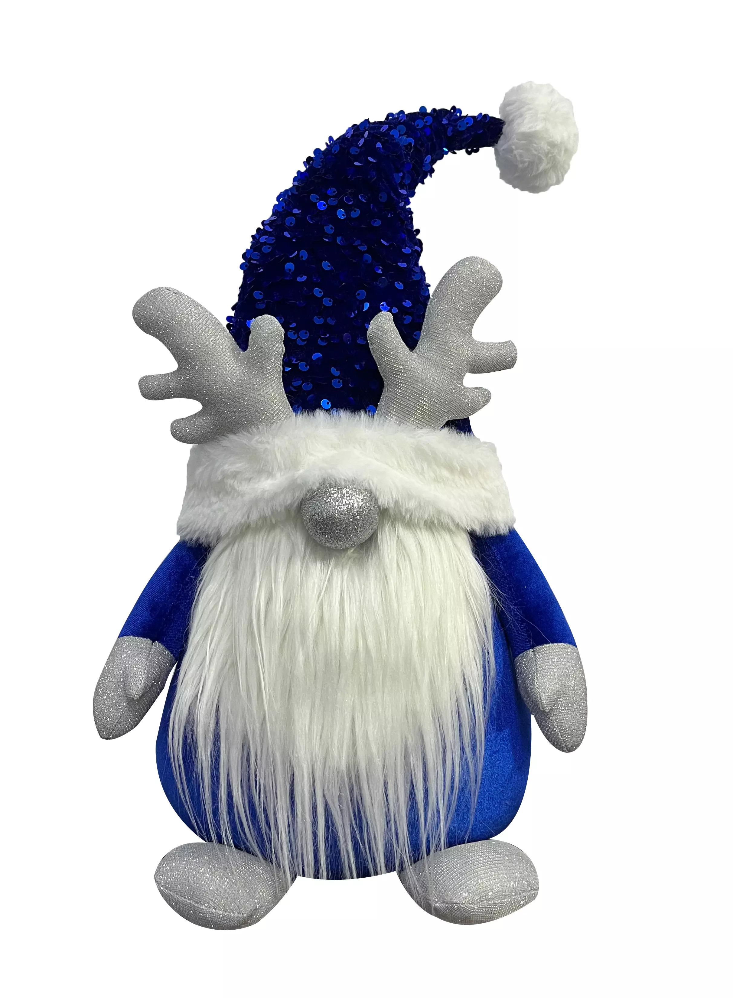 Игрушка декоративная Гном, мягконабивная (полиэстер) / 18,5x27,5x40см 92342