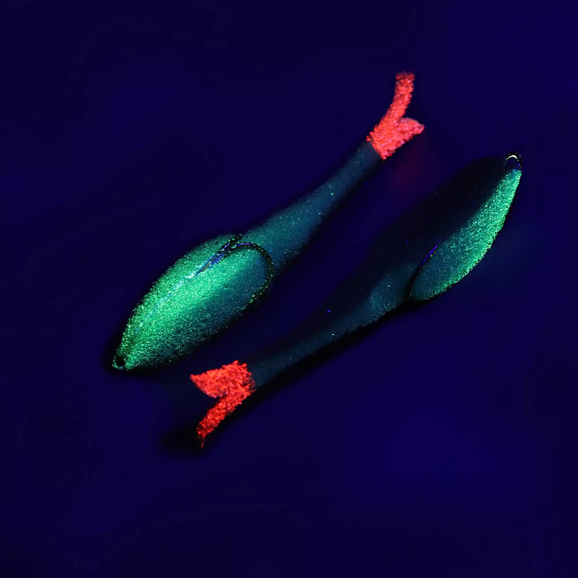 Поролоновая рыбка YAMAN Devious Minnow на двойнике, р. 90 мм, цвет 17 UV (5 шт.)