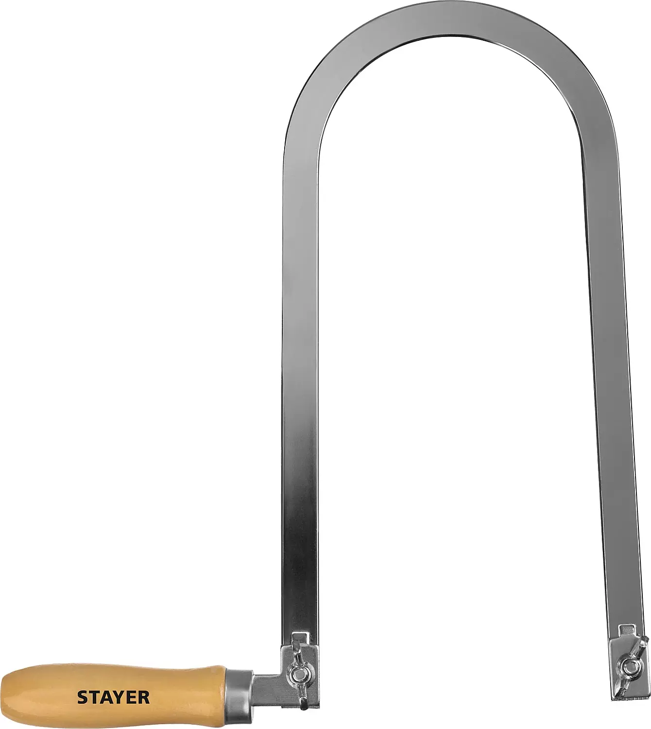 Лобзик ручной 130x250 мм STAYER Кобра 1530-25_z02 хромированный