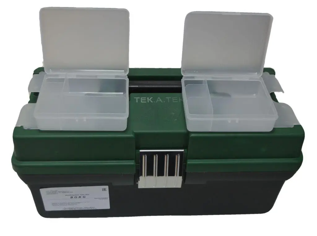 Ящик для инструмента BORG 16-6 зеленый