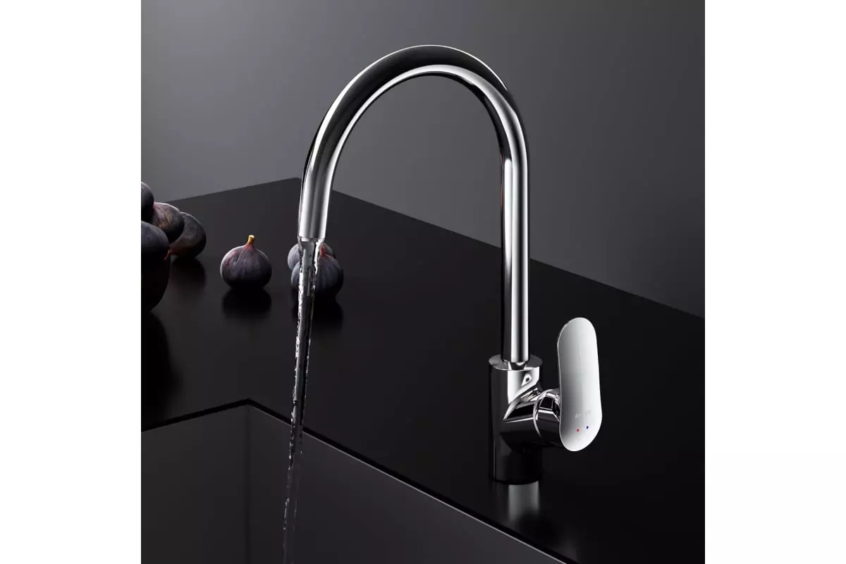 Смеситель для кухни высокий излив хром AM.PM Like F8007700