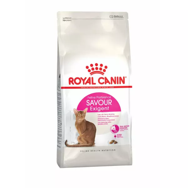Сухой корм для взрослых привередливых кошек, 400 г, Royal Canin Savour Exigent