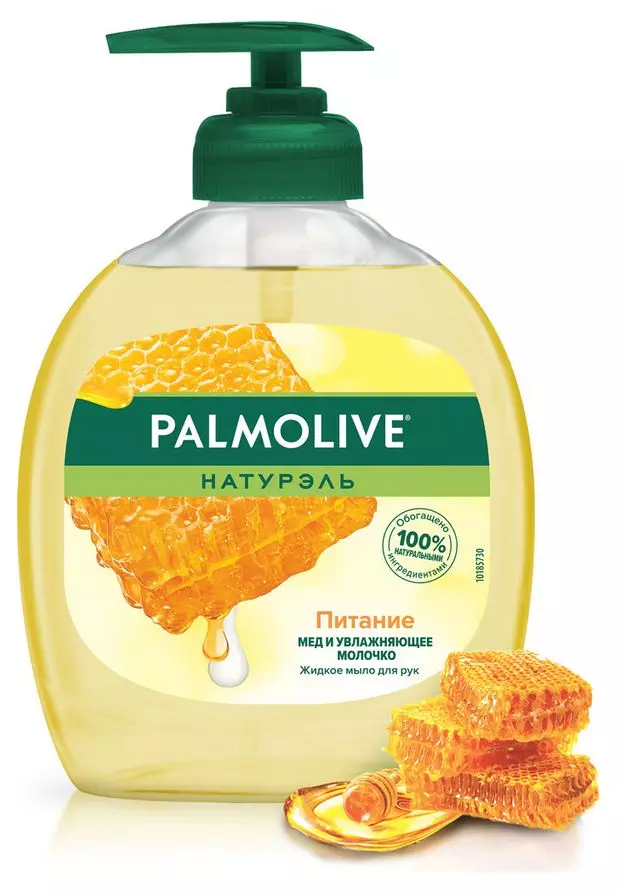 Мыло жидкое Palmolive Питание (Мед и Увлажняющее молочко) 300мл
