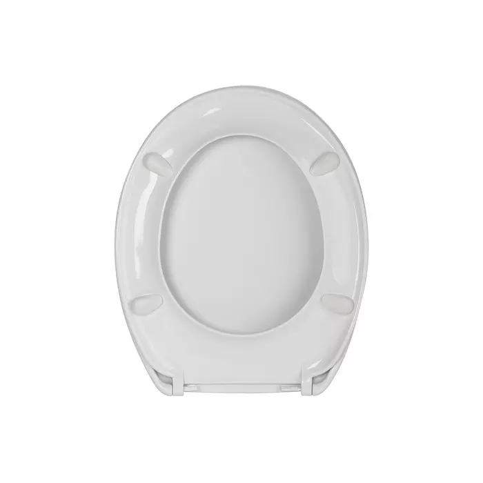 Сиденье для унитаза IDDIS ID 01 061.1 bel полипропилен, круглое