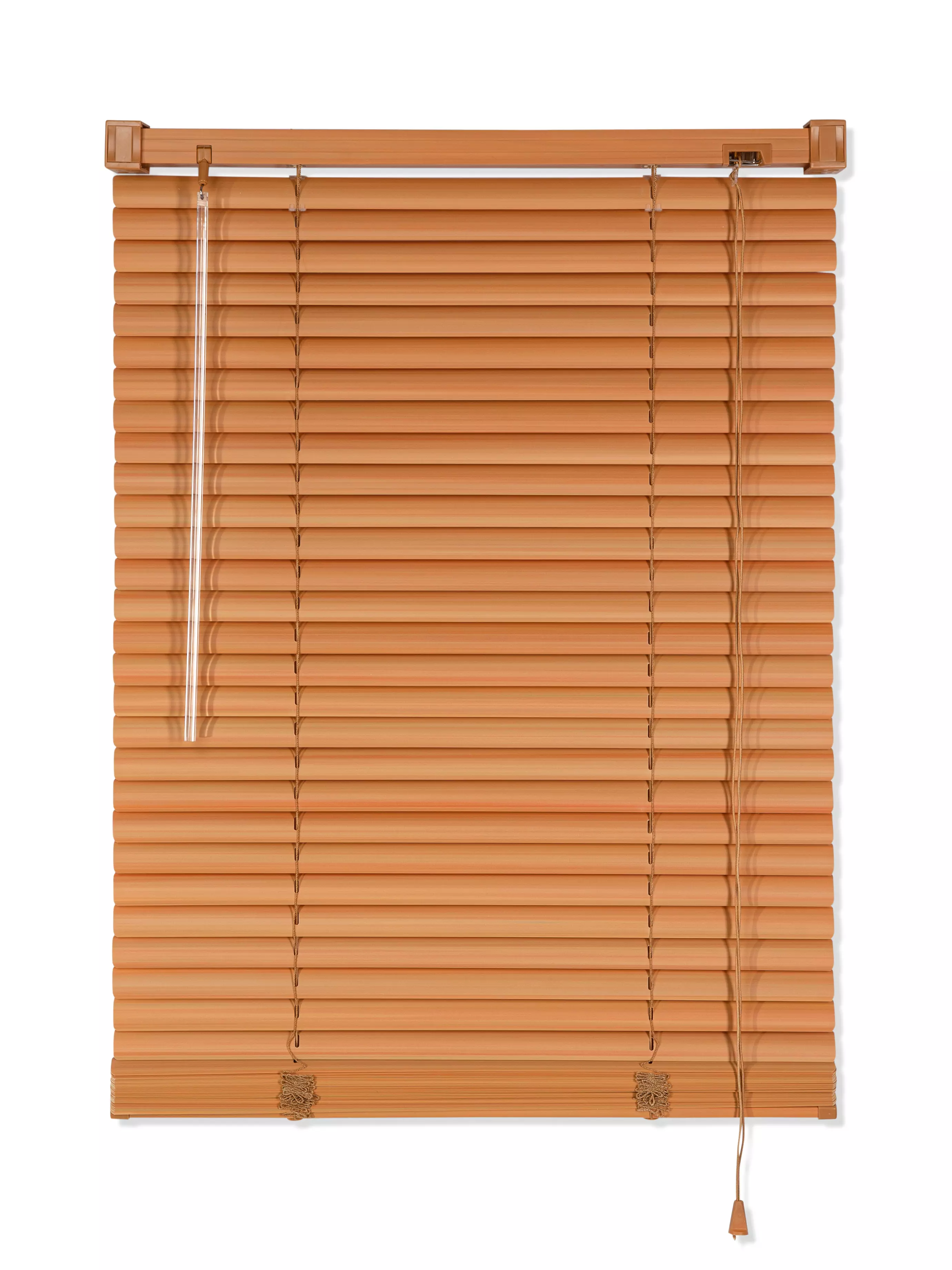 Жалюзи горизонтальные 180х160 см светлый дуб пластиковые Магеллан