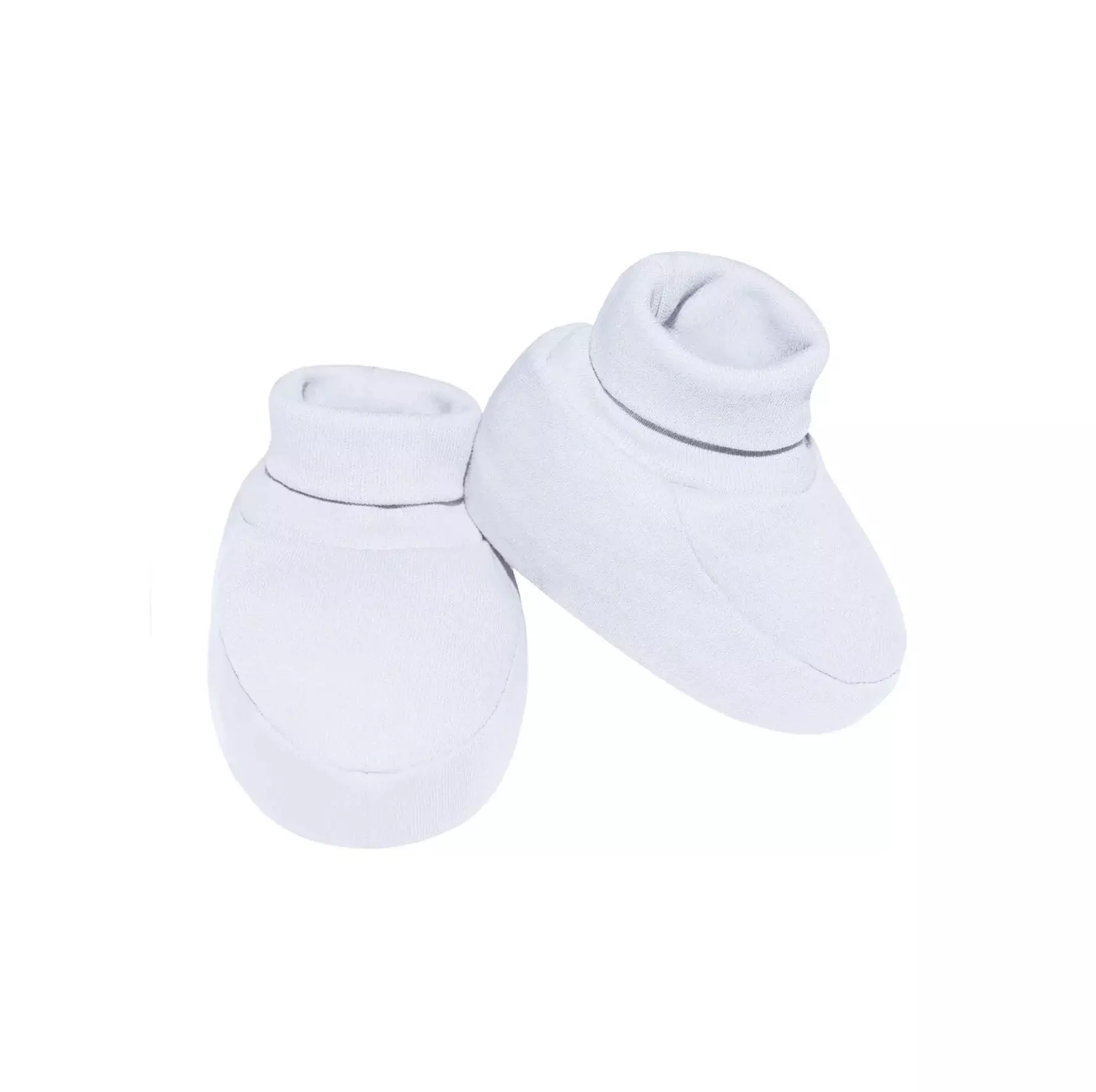Пинетки трикотажные 0-3 мес, белый ToucanKids 1526-37