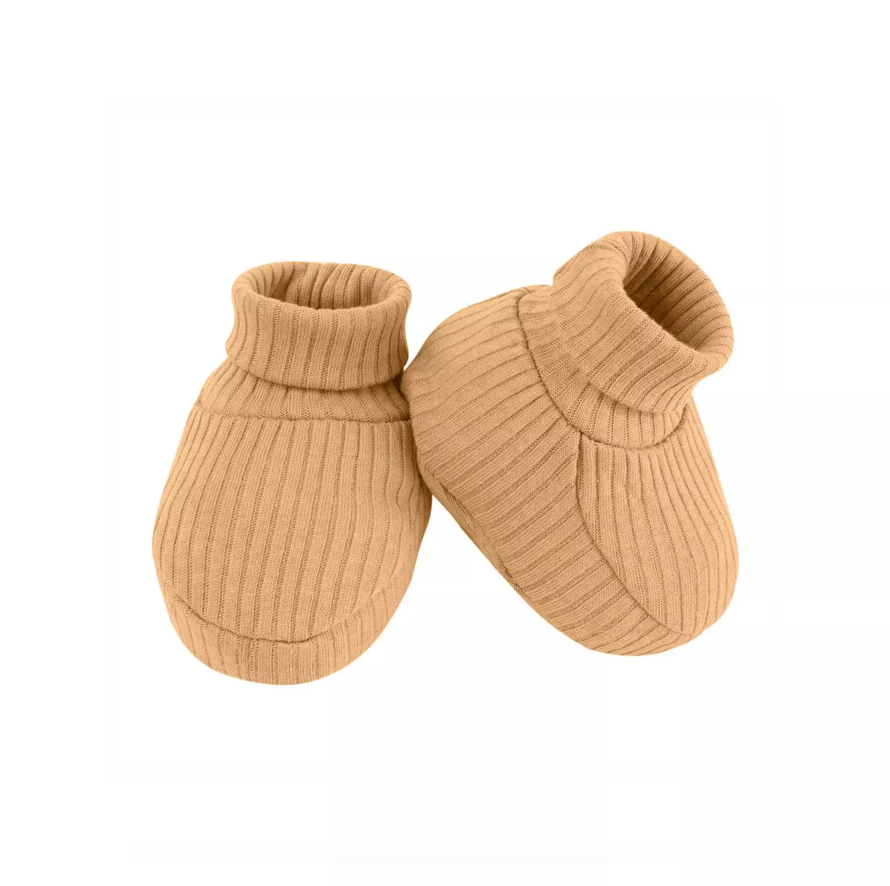 Пинетки трикотажные 0-3 мес, бронза ToucanKids 1514-110