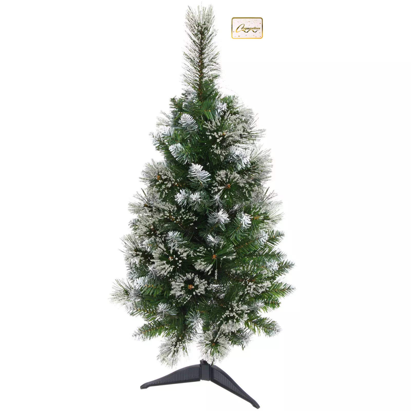 Елка Хрустальная роса 90 см ПВХ+Леска (110 веток) 848-422