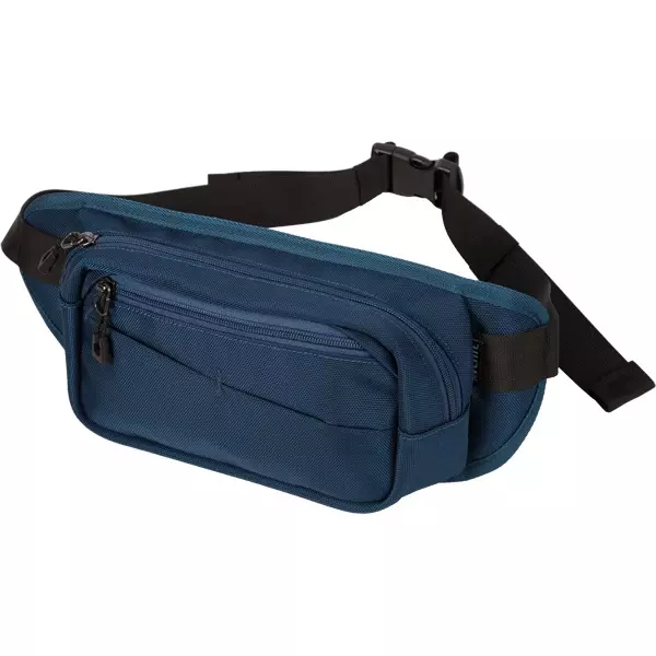 Поясная сумка deVENTE Business подростковая 38x16x5 см, темно-синий 7035201