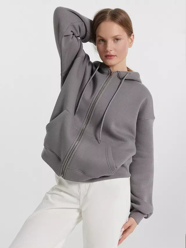Толстовка женская Mark Formelle 172105 глина, р-р 164/170-104-110 (52 / XXL)