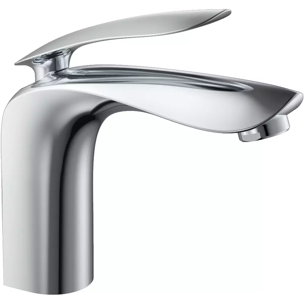 Смеситель для раковины, хром, RUSH Island IS6535-11, латунь, современный дизайн