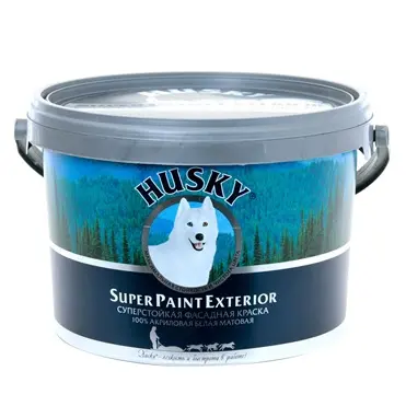 Фасадная краска Husky SUPER PAINT EXTERIOR 2,5 л