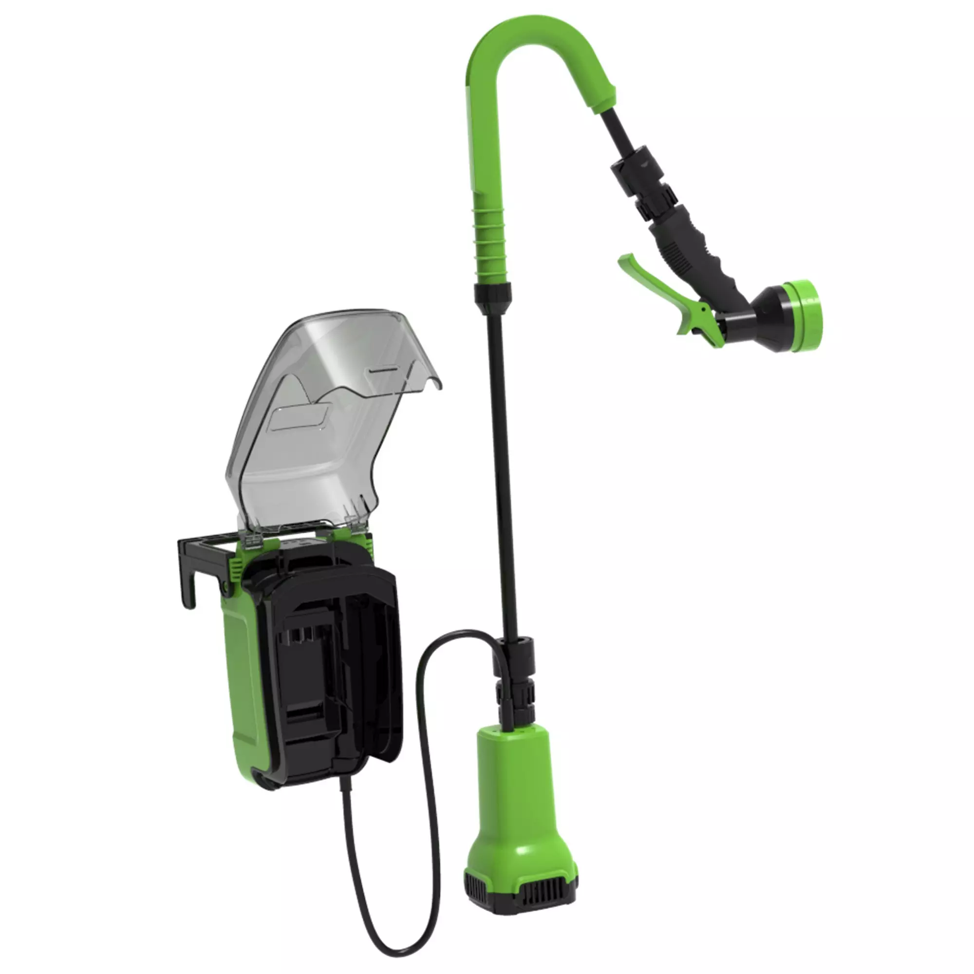 Дренажный насос (бочечный) аккумуляторный Greenworks G24SWP 24В без Акб и ЗУ