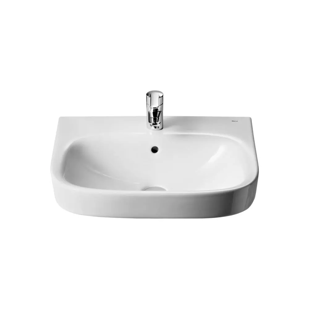 Раковина подвесная 55х44х17 см ROCA Debba 32799500Y белая с отверстием под смеситель по центру