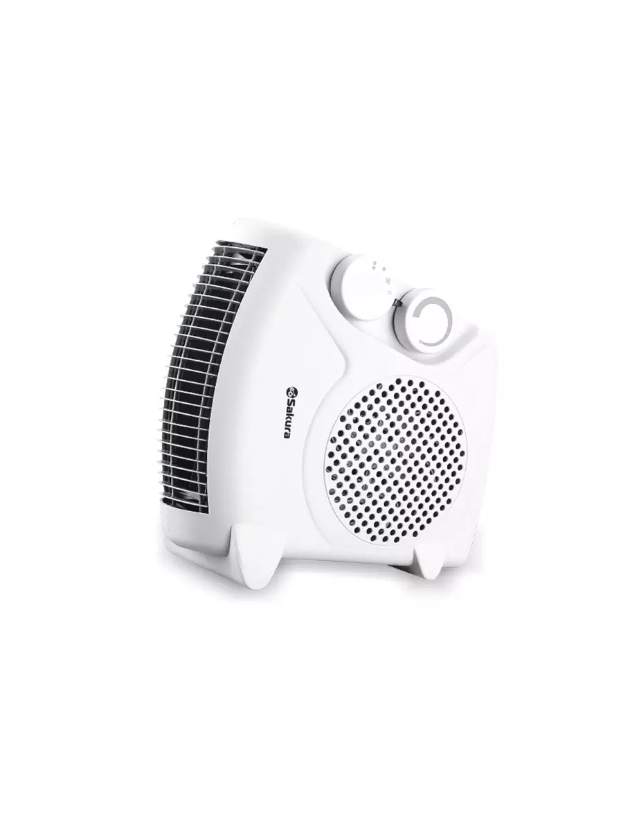 Тепловентилятор Sakura SA-0501, 2000 Вт, спиральный, белый