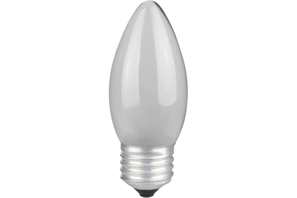 Лампа накаливания Е27 220В 40Вт свеча матовая ЭРА Б0066400