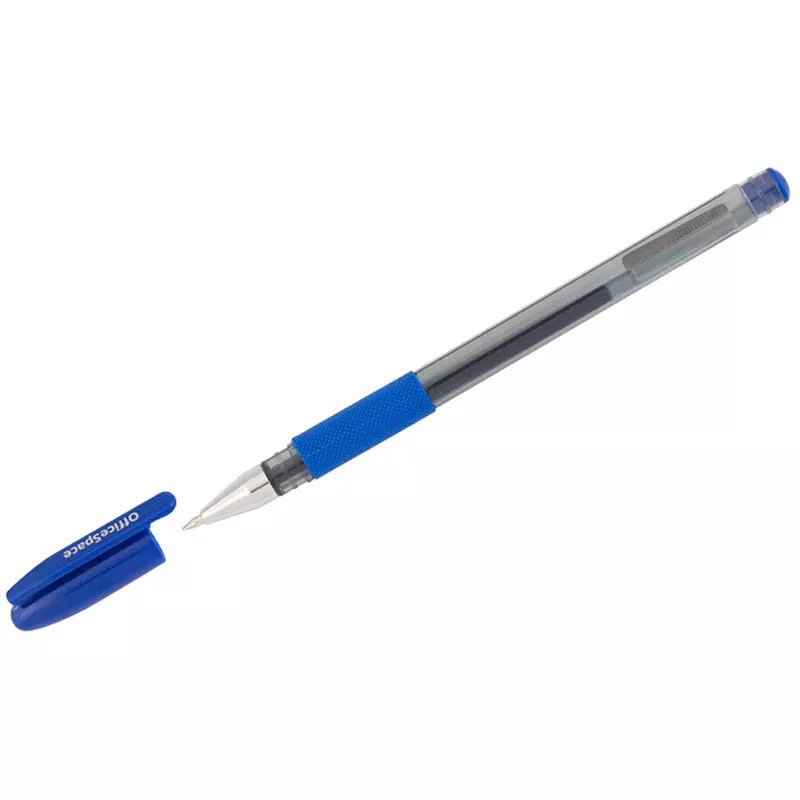 Гелевая ручка OfficeSpace TC-Grip синяя, 0,5мм, 260062