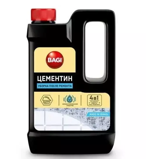 Средство для уборки после ремонта Bagi Цементин 500 мл