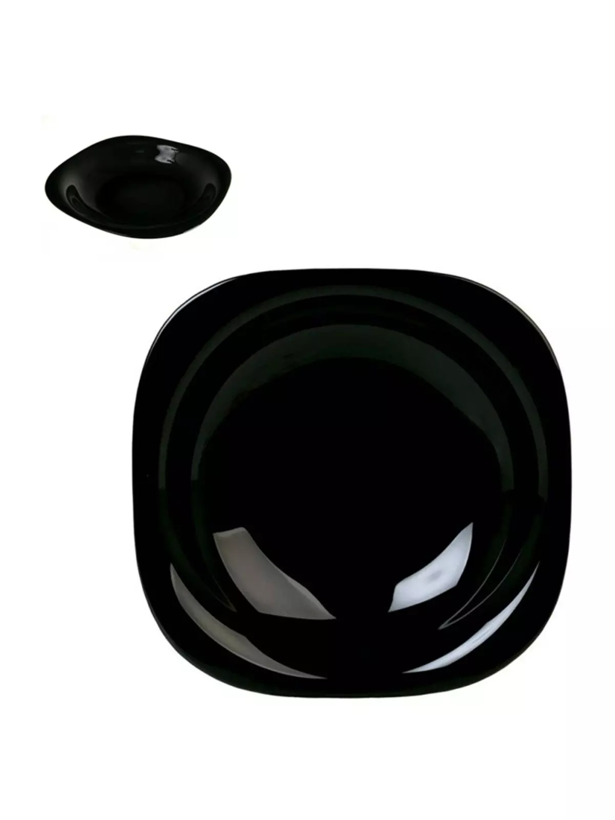 Тарелка глубокая 21 см New Carine Black Luminarc L9818